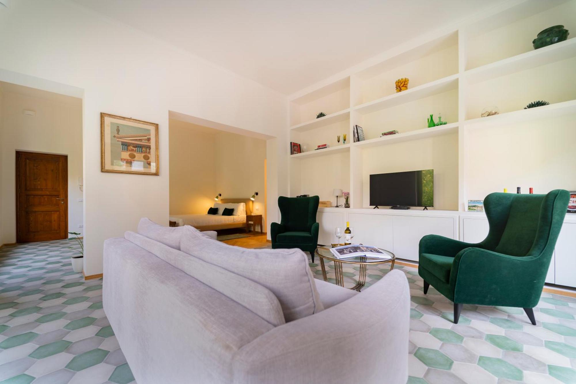 Palazzo Planeta Apartment Palermo Bagian luar foto